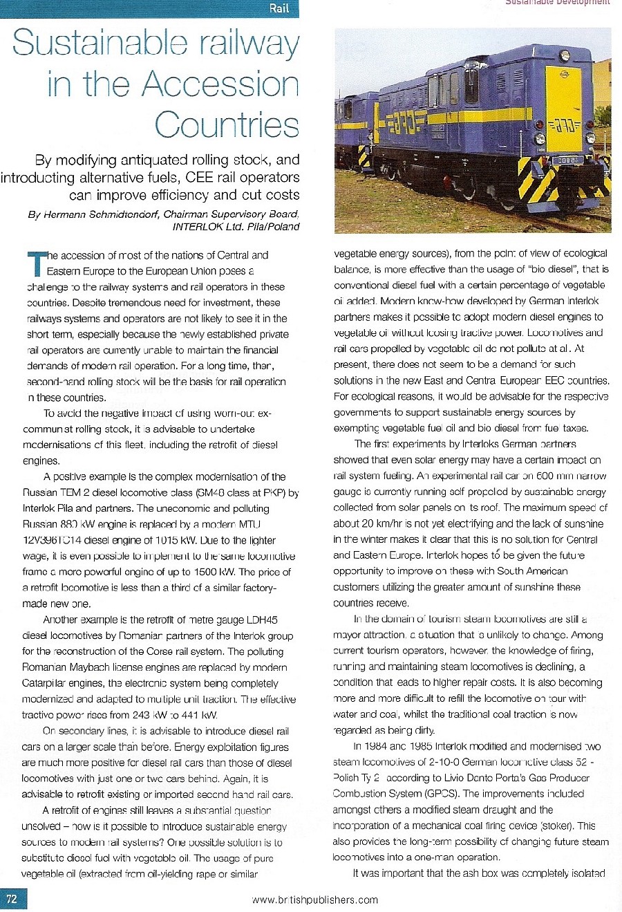 Interlok in British Press Releases