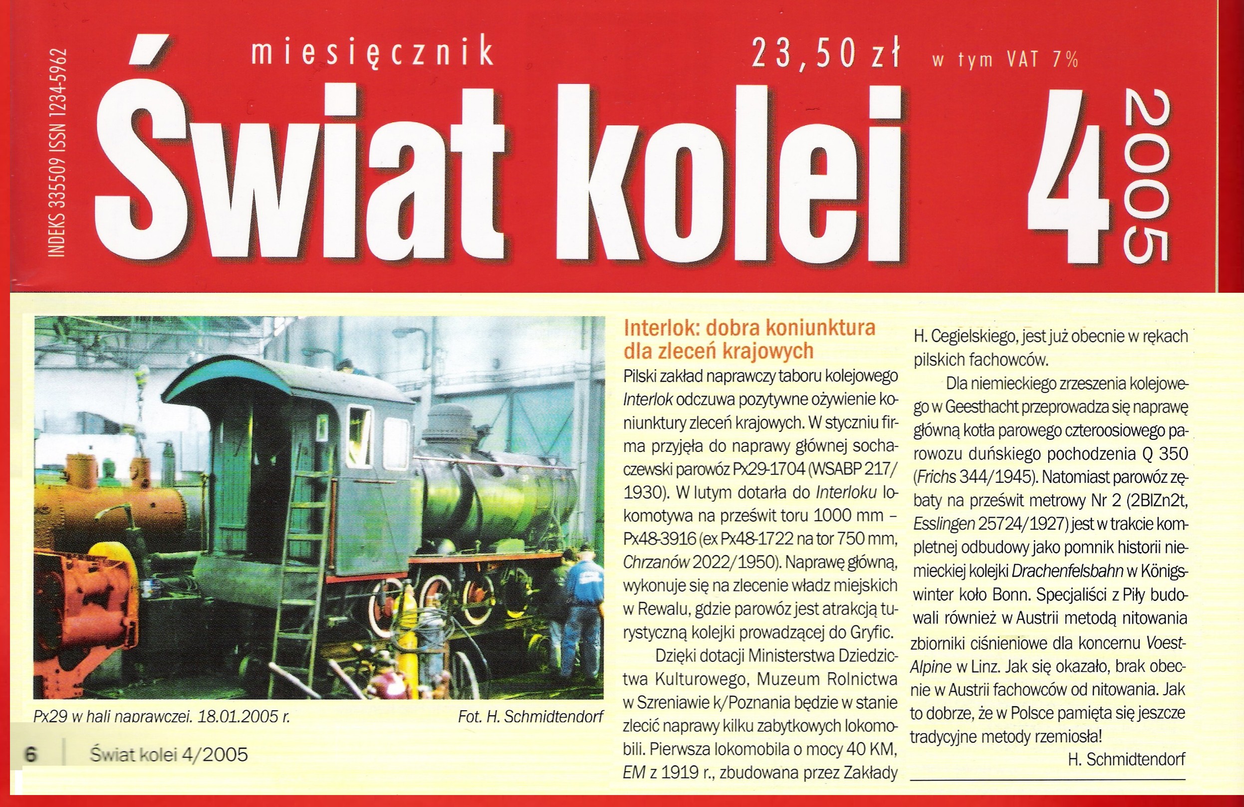 Interlok w polskiej prasie