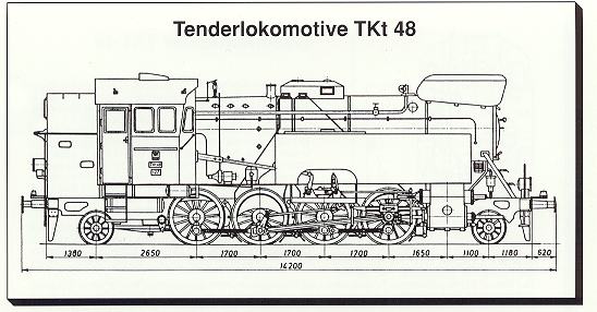 Tenderlokomotive TKt 48