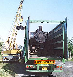 Transport und Verzollung von Eisenbahnmaterial