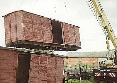 Transport und Verzollung von Eisenbahnmaterial