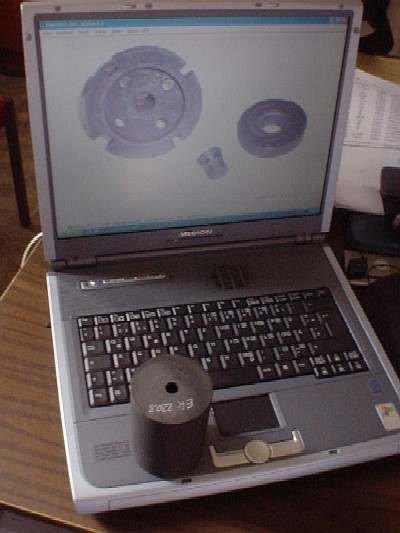 Turbogenerator Lichtmaschine Dampflokomotike Dampflok Grafitring Graphit