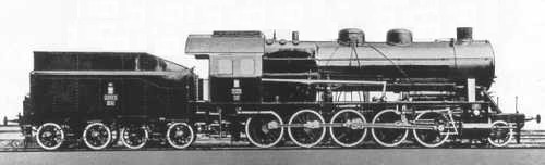 Schlepptender-Lokomotive Ty 45
