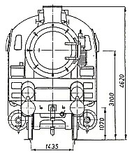 Schlepptender-Lokomotive Ty 45