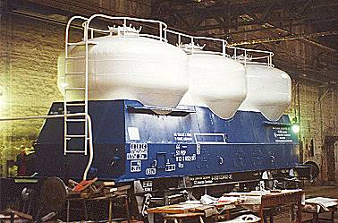 2-achsige Zementwagen Ucs (Rcah)