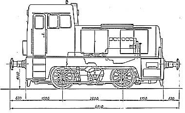 Schmalspur-Diesellokomotive V 10 C