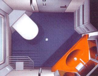 Einbau eines geschlossenen WC-Systems