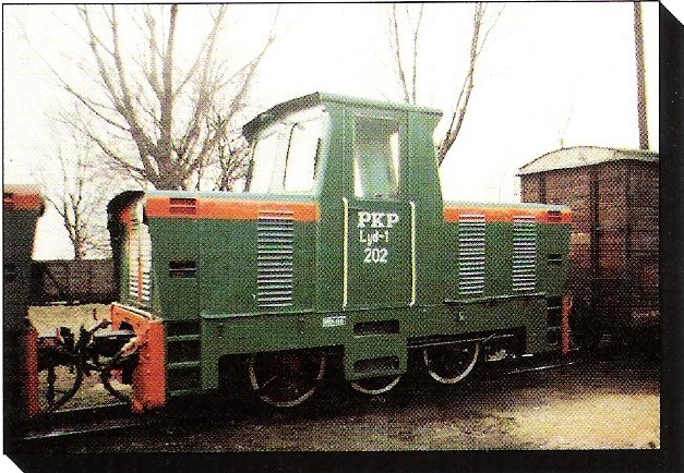 Dieselmechanische Schmalspur-Lokomotive WLs150 (Lyd1)