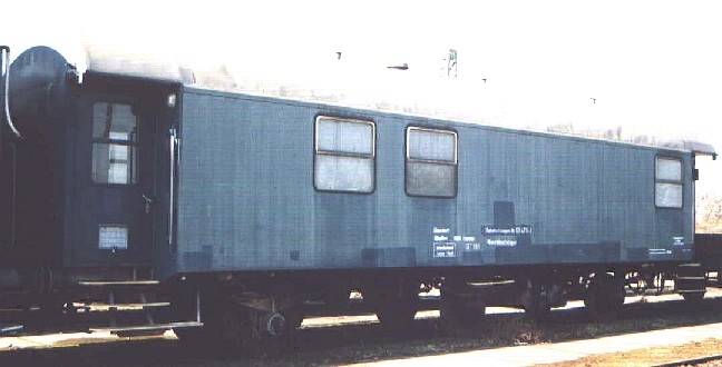Postwagen, Bauzug- und Sonderwagen