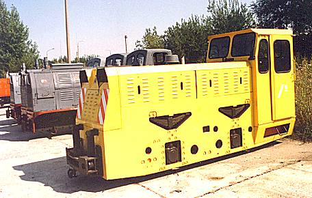 Modernisierte Diesellokomotive WLP 50 für 450 mm bis 1000 m Spurweite
