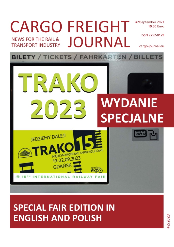 Titelseite CARGO FREIGHT JOURNAL #2/2023