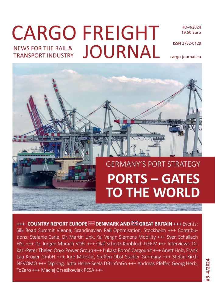 Titelseite CARGO FREIGHT JOURNAL #3-4/2024