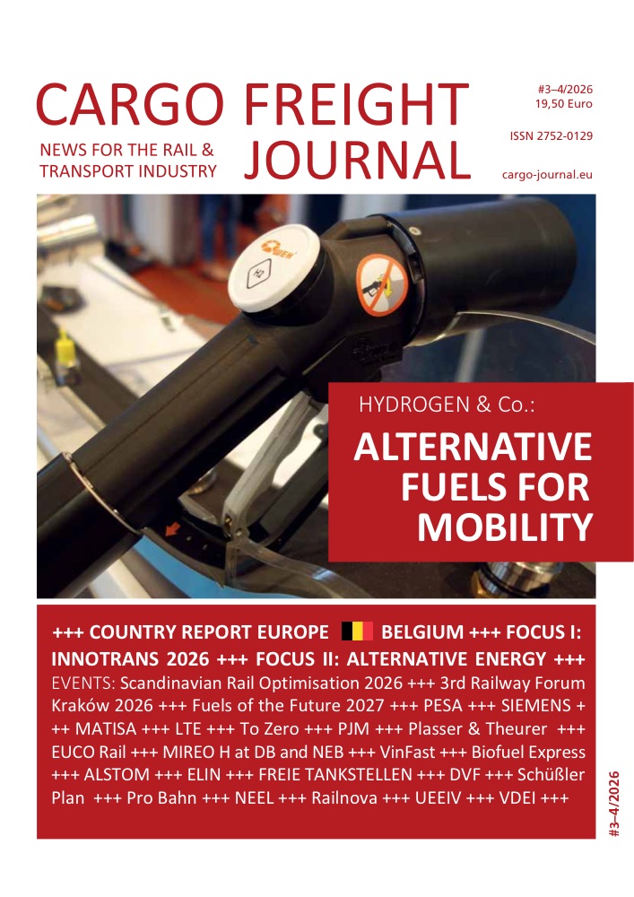 Titelseite CARGO FREIGHT JOURNAL #3-4/2026