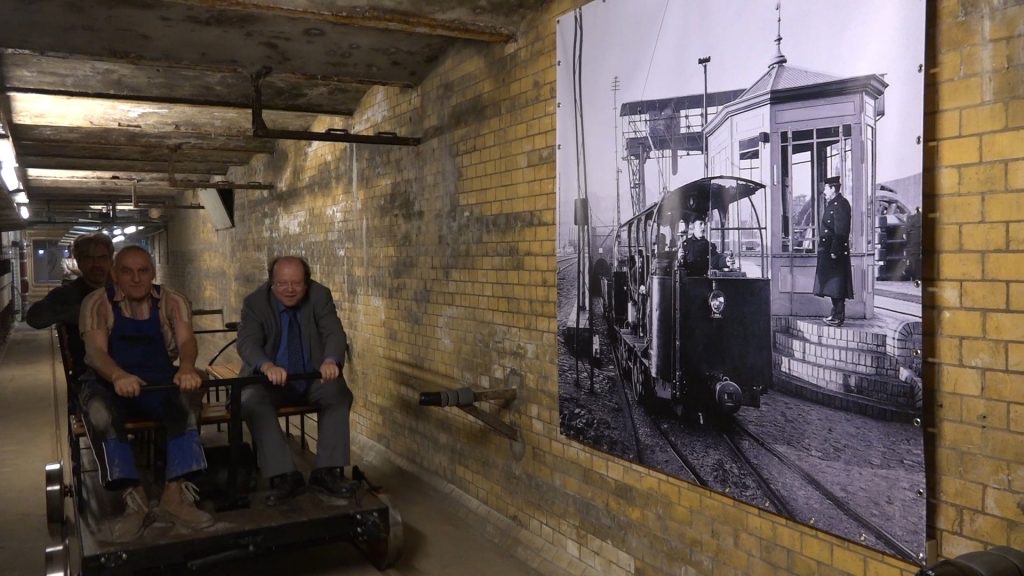 Draisine im historischen AEG-Tunnel in Berlin
