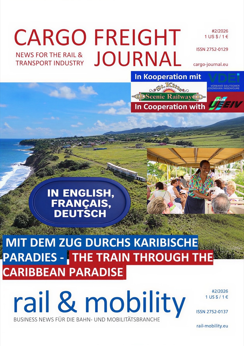 Titelseite: Mit dem Zug durchs karibische Paradies