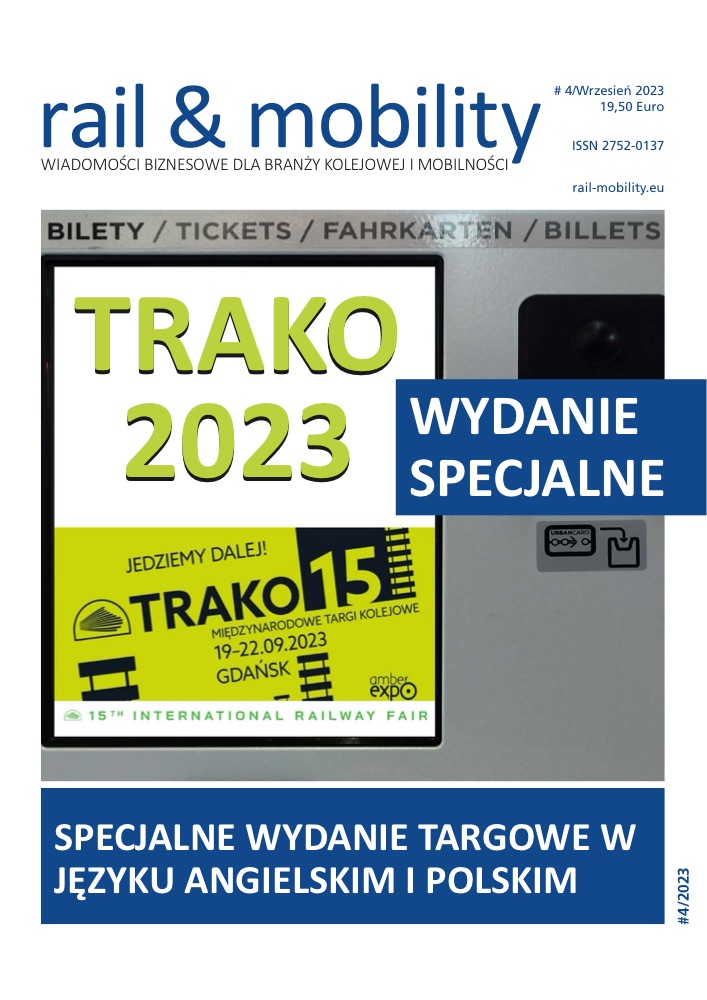 Titelseite rail & mobility #4/2023